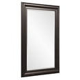 thumbnail image 4 of Rectangle Oil Rubbed Bronze Finish Mirror with Wooden Bronze Frame - Black, 4 of 4