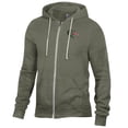 thumbnail image 2 of Men's Alternative Apparel Heathered Green UAB Blazers Rocky Full-Zip Hoodie, 2 of 3