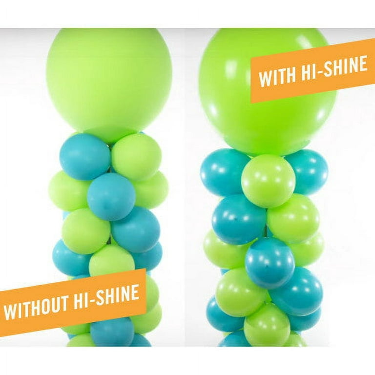 Hishine Balloon Shining Spray, 8 oz - Keeps Latex Balloons Shiny