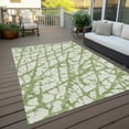 thumbnail image 6 of Addison Rugs Chantille Indoor/Outdoor Transitional Abstract Green Washable Rectangle Rug, 2'6" x 3'10", 6 of 6