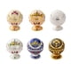 thumbnail image 2 of Cenicero a prueba de viento Vintage Aleación de zinc Patrón de flores Globo Cenicero de cigarrillos Tapa Mesa Ceniceros portátiles de decoración del hogar sidaley JJ25694-03, 2 of 6