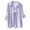 Light Purple, variant on lnmuld Girls Solid Color 3-Piece Crinkle Gauze Outfit, Button-Down Shirt, Tank Top & Shorts Set Color:Light Blue,Size:5-6 Years