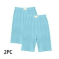 thumbnail image 5 of AherBiu Kid Girls Clothes 2 Pack Teens Bottoms Shorts Cotton Comfy Slim Fitted Stretch Shorts to Wear with Dresses, 5 of 5