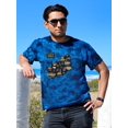 thumbnail image 2 of South Africa Tourism Map. Tie Dye Crystal Men -Image by Shutterstock, Male Medium, 2 of 4