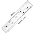thumbnail image 5 of BIBABLYKE 45cm Marine Parallel Ruler Multifunctional Parallel Ruler Clear Scale Marine Navigation Parallel Ruler for Mapping Point, 5 of 7