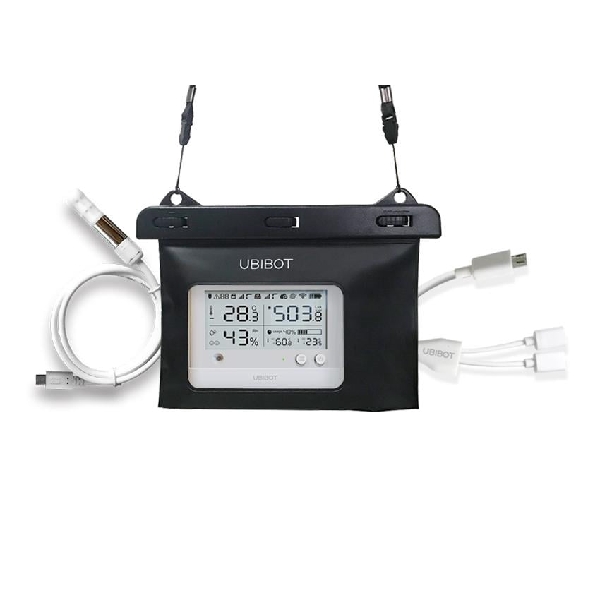 UbiBot WS1 Pro Thermohygrometer with LCD, 10-90% RH, 140°F