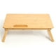thumbnail image 2 of Mesa para portátil Irfora Mesa plegable de bambú para computadora portátil, escritorio ajustable de 4 engranajes para computadora portátil con ranura para taza de cajón para computadora Irfora Mesa para portátil, 2 of 5