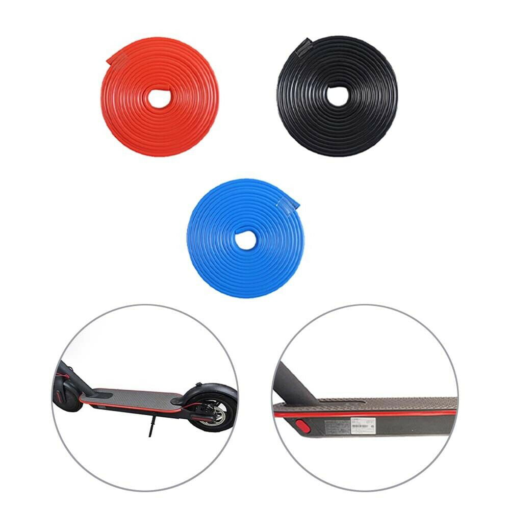 Scooter Anti-Collision Strip Electric Scooter Bumper Protection Cover Compatible With Xiaomi Black,Good Protection Strip