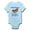 Sky Blue, variant on CafePress - Chicago Style Hotdog Body Suit - Baby Light Bodysuit, Size Newborn - 24 Months