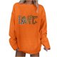 thumbnail image 1 of Camisas de Acción de Gracias Para Mujer Casual O-Cuello de Impresión de Manga Larga Pulóver Blusa Camiseta Tops Odeerbi ODB204638, 1 of 7
