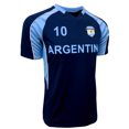 thumbnail image 2 of Just 4 Kicks Argentina Short Sleeve Shirt #10, Big Boys' Athletic Activewear Tee (XL), 2 of 6