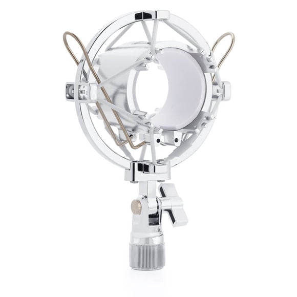 PSM6S - MICRPHONE SHOCK HOLDER SILVER FOR 44-47MM MIC