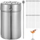 thumbnail image 1 of 21 púas de cóctel de metal, púas de cóctel de acero inoxidable con tarro de soporte, púas de aperitivo de metal reutilizables para brochetas de bebidas, martini, aceitunas, frutas, 1 of 6