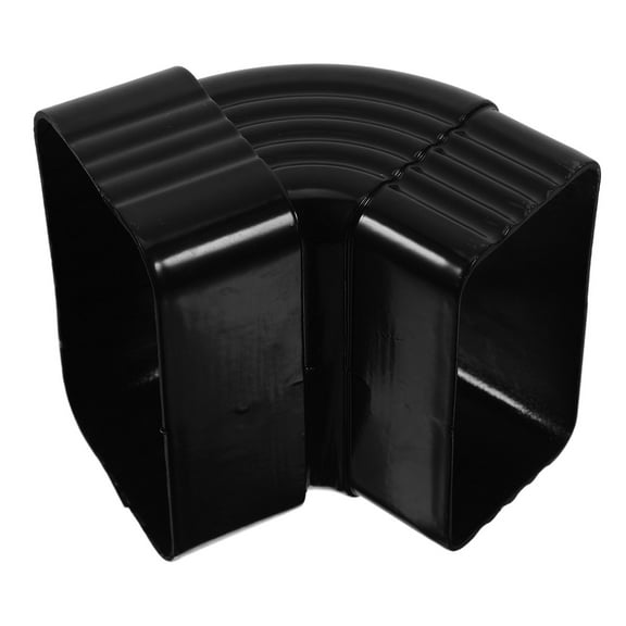Kitandove Rainwater Drainage Pipe 1Pcs Downspout Elbow Adapter for Corrugated Pipe Fitting 8.60X8.00X5.40CM