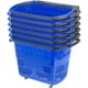 thumbnail image 1 of Carritos de compras Mophorn Blue con asas, capacidad de carga de 34 kg, 1 of 9