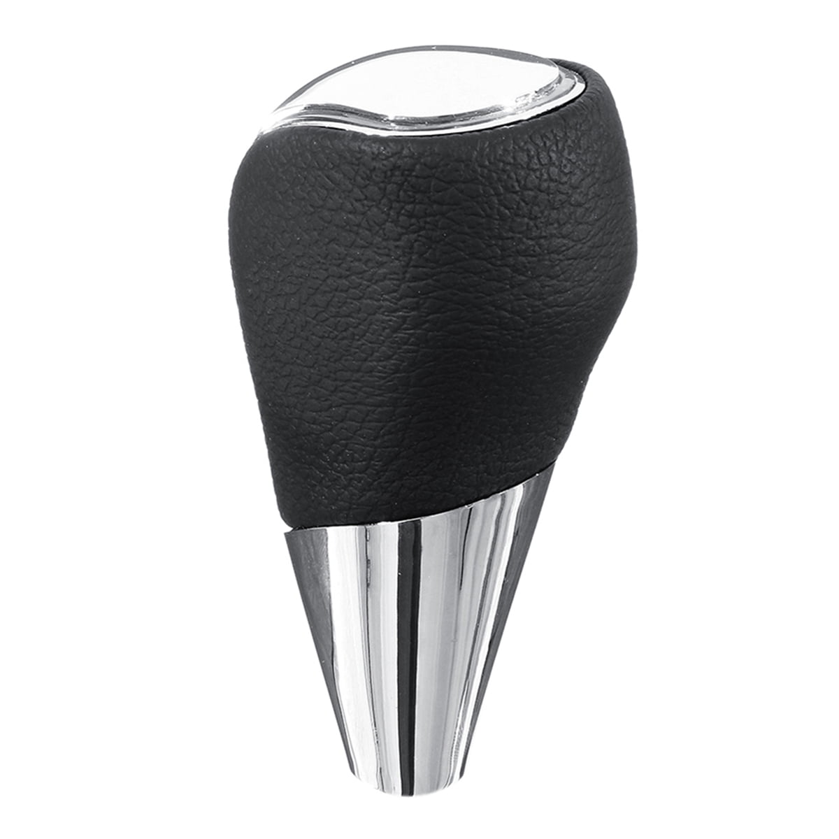 ZhengRong Black Leather Touch Motion Activated LED Light Auto Car Shift Knob Shifter Gear Car Logo Shift Knob with USB Charger for Lexus