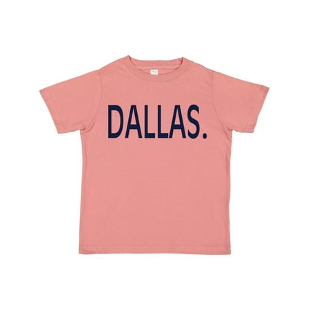

Inktastic Dallas in Blue Text Gift Toddler Boy or Toddler Girl T-Shirt
