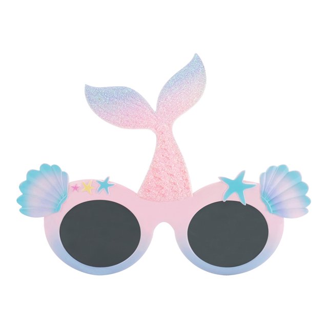 Gafas de Sol Divertidas con forma de Sirena Sunnimix Lentes de fiesta novedosos
