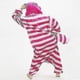 thumbnail image 3 of Adult Cheshire Cat Cartoon One Piece Pajamas Men"s And Women"s Home Wear Role Play Costumes, 3 of 5