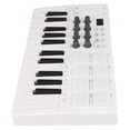 thumbnail image 1 of Teclado De Control MIDI De 25 Teclas, Controlador MIDI 8 Perillas Asignables 2000 MAh 8 MPC Beat Pads Para Hacer Ritmos, 1 of 7