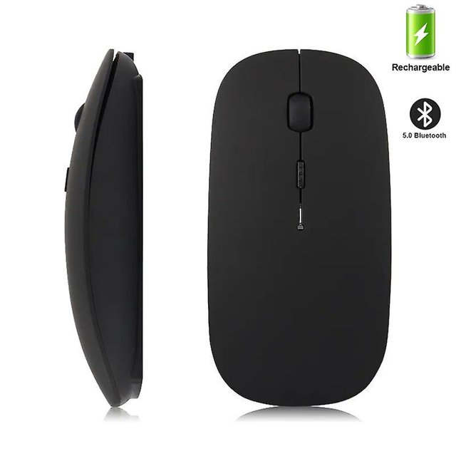 5.0 Bt Wireless Mouse For Apple Macbook Air Xiaomi Pro Mouse For Huawei Matebook Laptop Notebook Computer Ipad Tablet Matepad Mice Trackballs