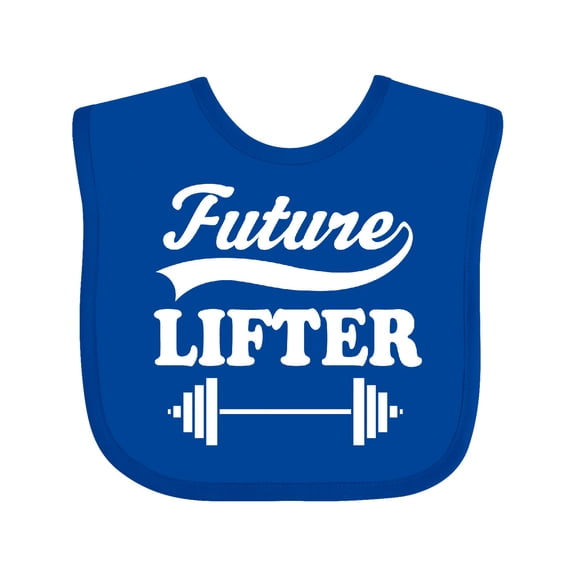 Inktastic Future Lifter Weightlifting Boys Baby Bib
