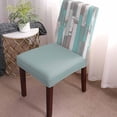thumbnail image 2 of Dining Chair Covers Set of 4,Rustic Purple Ombre Wood Board Universal Stretch Kitchen Seat Covers Parsons Chair Protector Slipcover for Home Restaurant Party Decor,Vintage Shabby Style, 2 of 6