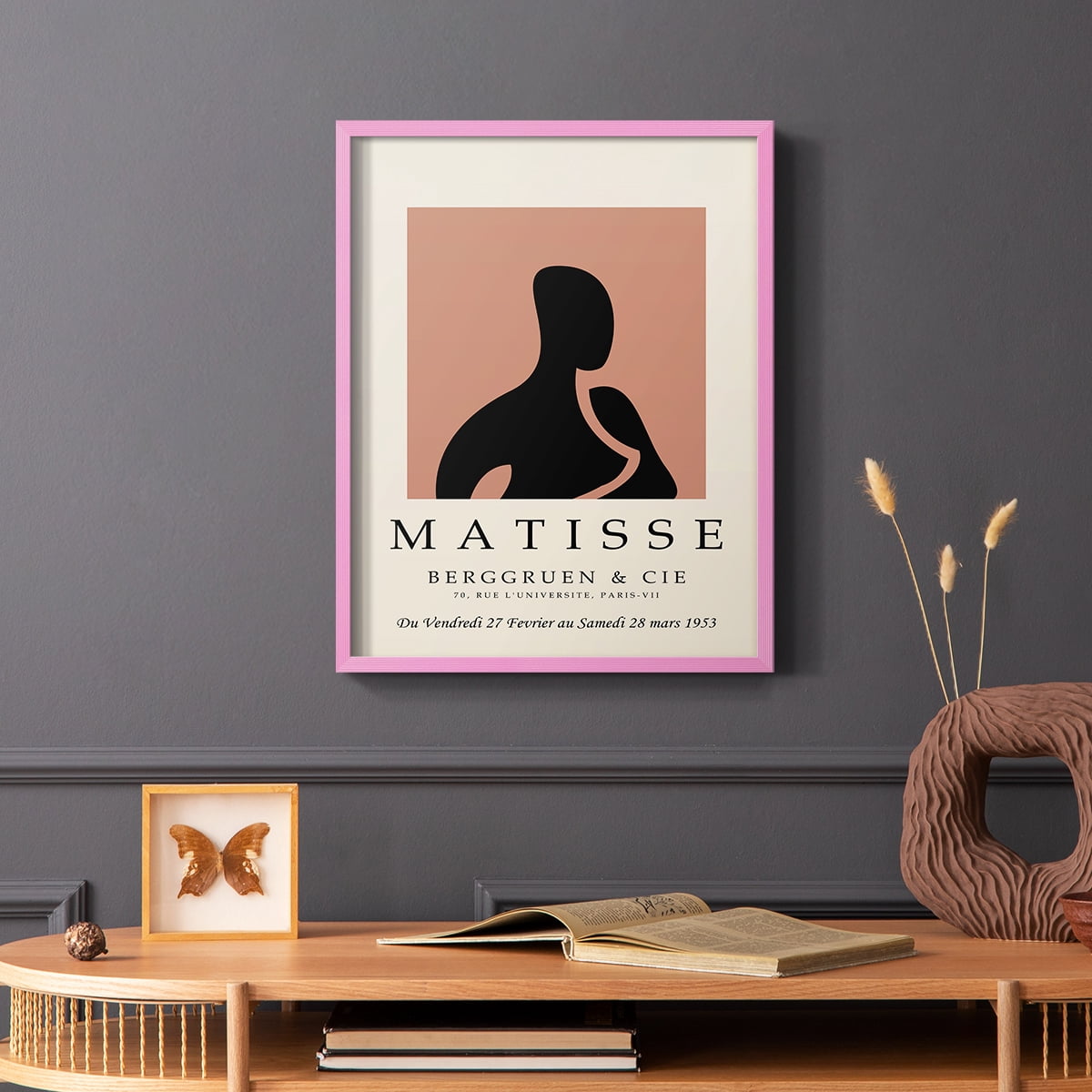 Matisse XLIII Framed Print - Solid Wood