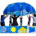 thumbnail image 3 of 5m Kids Moons Stars Juega en Paracaídas con 16 Asas Aire Libre Juguete Deportivo Sunnimix Juguete de paracaídas para niños, 3 of 8