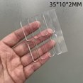 thumbnail image 1 of Tira anticolisión transparente invisible sin perforaciones para refrigerador, tapete anticolisión, manija de puerta engrosada, pegatina anticolisión de silicona para puerta, gabinete trasero, 1 of 5