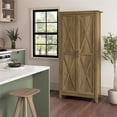thumbnail image 3 of Key West Kitchen Pantry Cabinet with Doors in Reclaimed Pine - Engineered Wood, 3 of 11