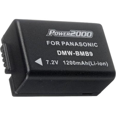 Power2000 Power2000 ACD-331 Extended Life Time Rechargeable Battery for DMC-FZ40 FZ100 Cameras(for Panasonic DMW-BMB9)