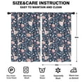 thumbnail image 2 of Blackout Kids Curtains,Rainbow Princess Pattern Childrens Insulated Curtains Set Of 2,Bedroom Essentials,Toddler Room Decor 52"x84", 2 of 5