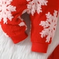 thumbnail image 5 of Mercatoo Christmas Rompe1s Clothes for Baby Winter Warm Long Sleeve Cozy Onesi1 Newborn Infant Xmas Outdoor Indoor Daily Outfits, 5 of 8