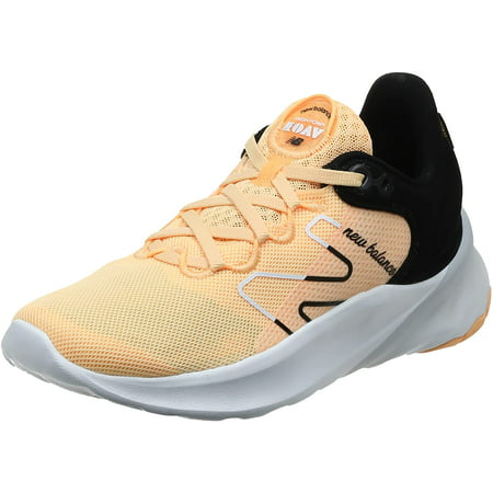 New Balance Womens Fresh Foam Roav V2 Sneaker 10 Orange/Black/White