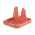thumbnail image 1 of 1 Pcs Outils de Cuisine Pliables Support de Cuillère en Plastique (Rose), 1 of 5