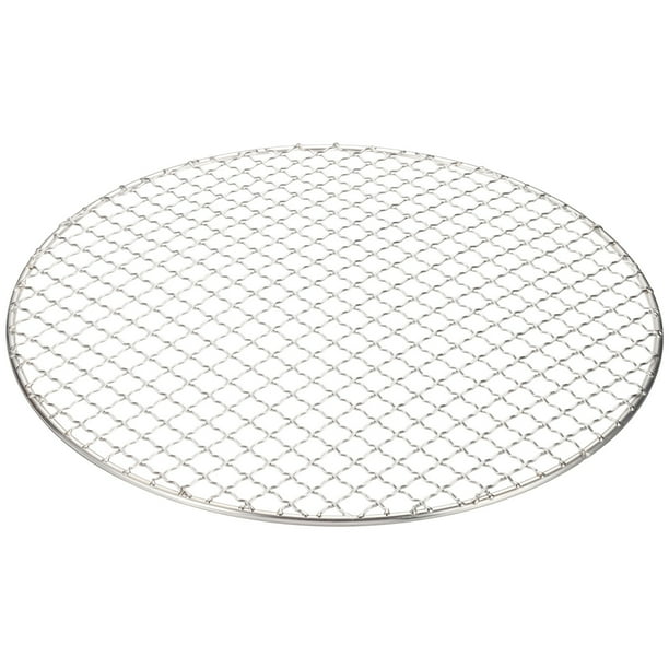 Rejillas de Enfriamiento de Acero Inoxidable, Rejilla Redonda para BBQ de 12 pulgadas, Apta para Horno y Lavavajillas