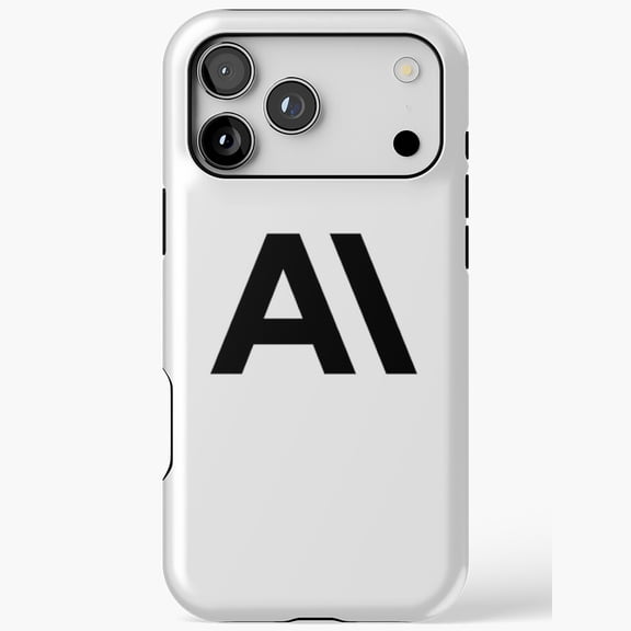 AI Logo - Artificial Intelligence Tech for iPhone Case 17 16 15 14 13 12 11 Pro Max