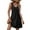 Black, variant on Qaspx Summer Dresses for Women Beach Sundresses Sleeveless Swimsuit Coverup Dress with Pockets