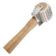 thumbnail image 1 of CRAFTHROU Beekeeping Equipment Khaki Uncapping Roller Tool with Dense Needles for Easy Propolis Collection, 1 of 6