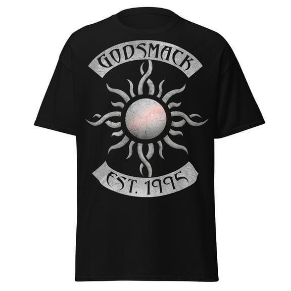 Godsmack - Est. 1995 Jumbo Print Unisex T-Shirt - Black - Small