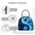 thumbnail image 4 of Balery Blue Yin And Yang Bolsa de Almuerzo para Mujeres, Caja de Almuerzo, Bolsa de Almuerzo Pequeña Impermeable, Tote de Almuerzo Reutilizable con Gran Capacidad, 4 of 6