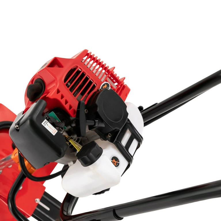 DeliciousTaylormade  R　JETROAR 52CC Mini Gas Powered Garden Rototiller, 2 Stroke Air-Cooled