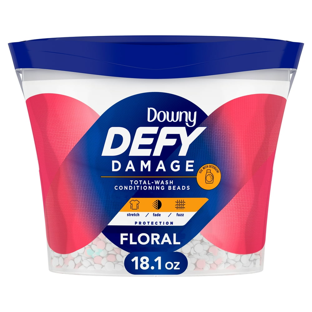 Downy Defy Damage Fabric Softener Beads, Floral, 18.1 oz