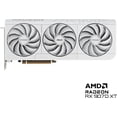 thumbnail image 3 of ASUS RADEON Prime-Rx9070xt-O16g-Blanc OC 16 Go jusqu'à 3030MHZ 256 Bits, 3 of 8