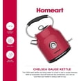 thumbnail image 4 of Homeart Chelsea Retro Cordless Kettle 1.7L w/ Temperature Gauge & Auto Shut Off, 4 of 7