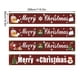 thumbnail image 5 of Bewildely Cartel de decoración navideña para el hogar, oficina, comedor, Bar, valla, puerta, ventana, porche, balcón, bandera colgante, fiesta, Navidad, Kits de decoración para fiestas tipo 4 Bewildely HA068109-04B, 5 of 6