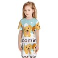 thumbnail image 5 of Balery Cute Dog In Bathtub1 Conjunto de Pijama Infantil de Manga Corta con Estampado – Ropa de Dormir de Algodón Suave-X-Large, 5 of 5