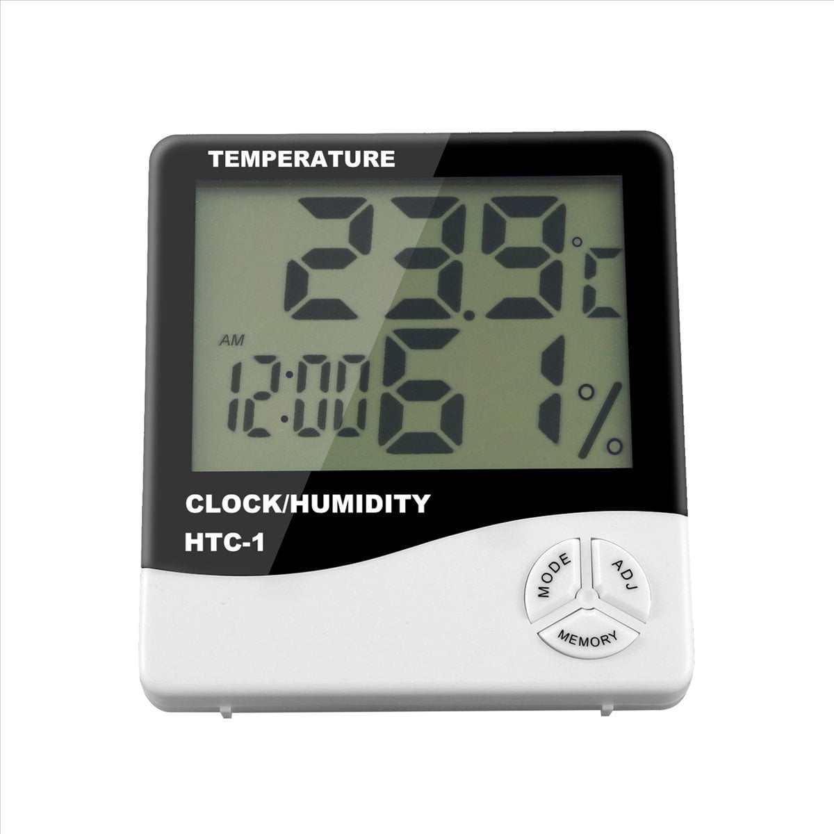 5X Digital LCD Indoor Outdoor Electronic Temperature Humidity Meter Thermometer Hygrometer Weather Station Alarm Clock