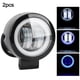thumbnail image 3 of 2PCS 3in 20W 6500K LED Round Work Light 4D Double Lens IP68 Car Spotlight Lamp, 3 of 4